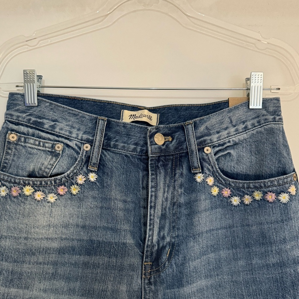Madewell Floral stitch Jeans - Picture 3 of 7